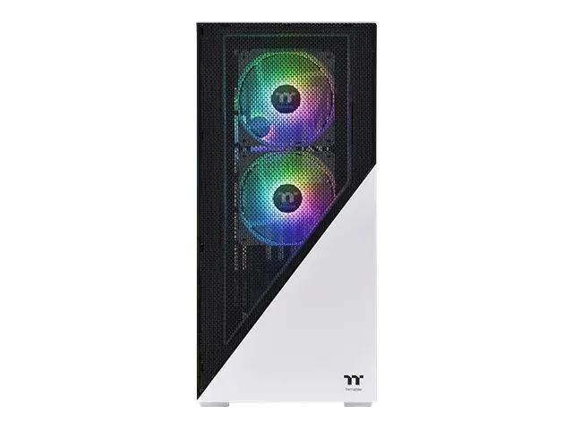 Thermaltake Divider 370 TG Snow ARGB - Mid tower - E-ATX - Seitenteil mit Fenster (gehärtetes Glas)