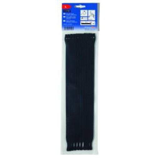 HellermannTyton KLETTKABELBINDER (1PA=10STK) / HELL TEXTIE-L SW 330X12,5 130-00019