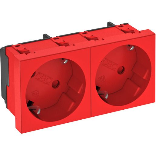 OBO STECKD.33°, 2-FACH 250V,10/16A / STD-D3S SRO2 6120109