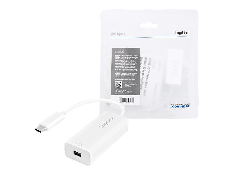 LogiLink USB/DisplayPort-Adapter - 24 pin USB-C (M)