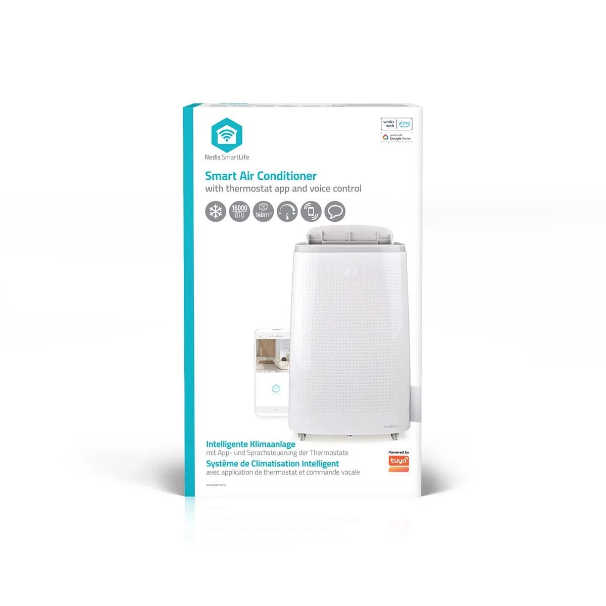 Nedis Klimagerät WIFIACMB1WT16 - 6000 BTU
