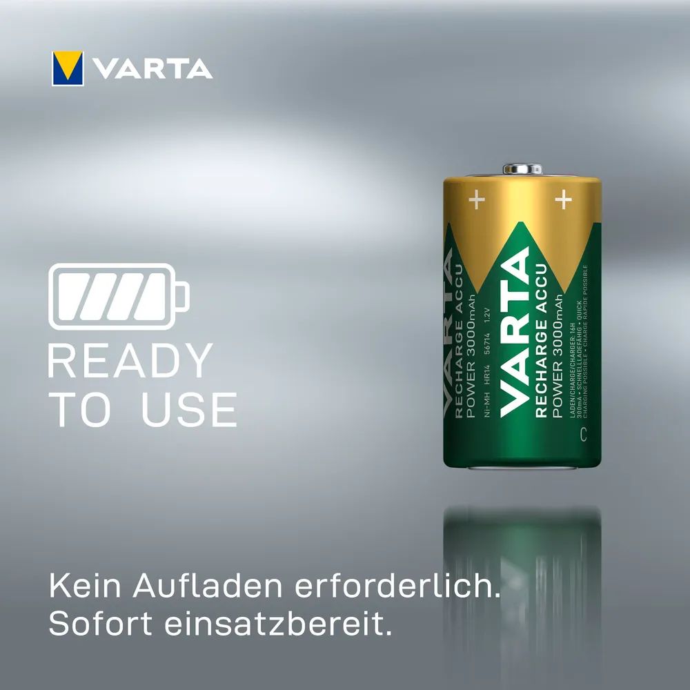 VARTA RECHARGE ACCU Power C 3000mAh Blister 2