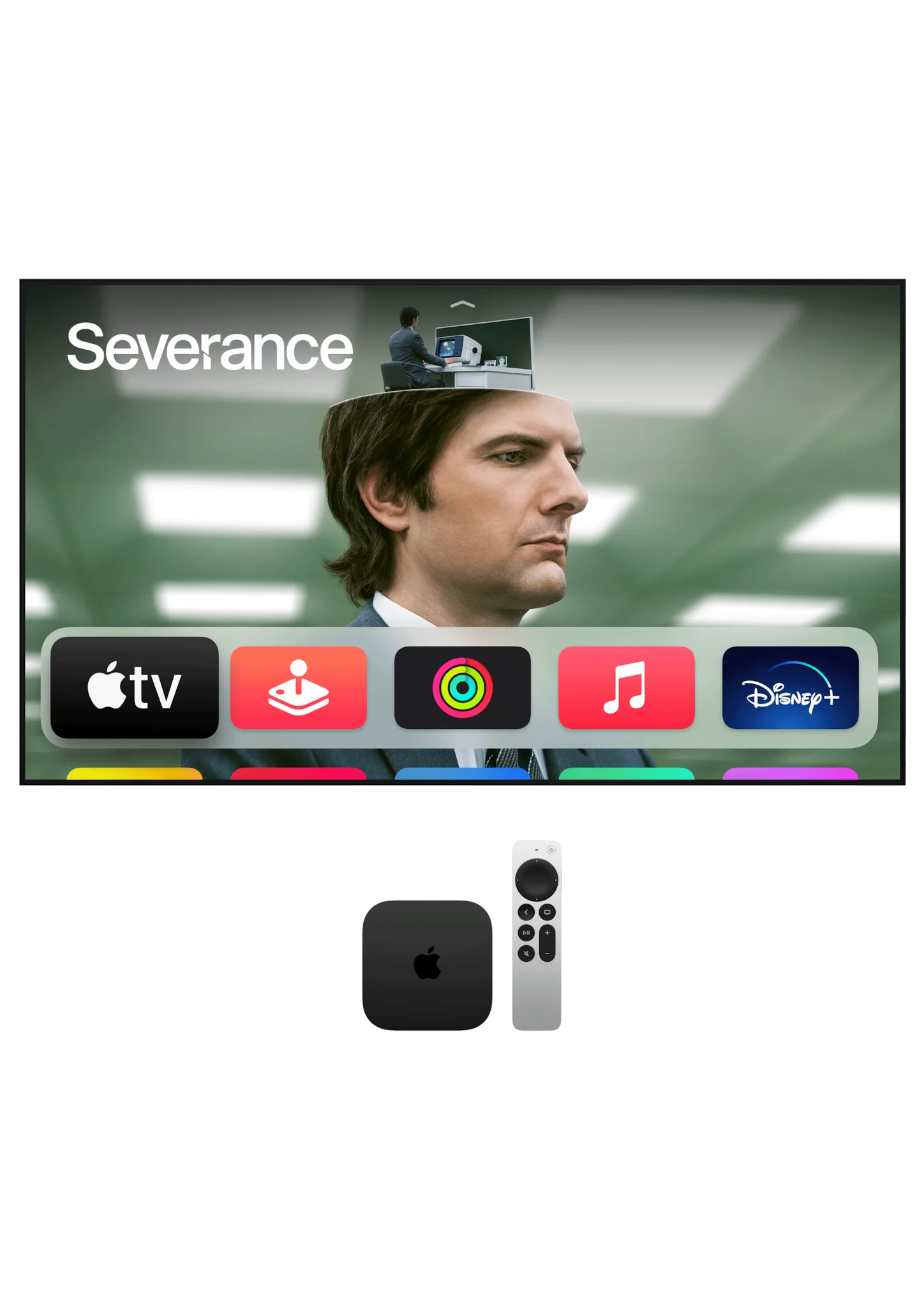 Apple TV 4K (Wi-Fi) - 3. Generation - AV-Player - 64 GB - 4K UHD (2160p)