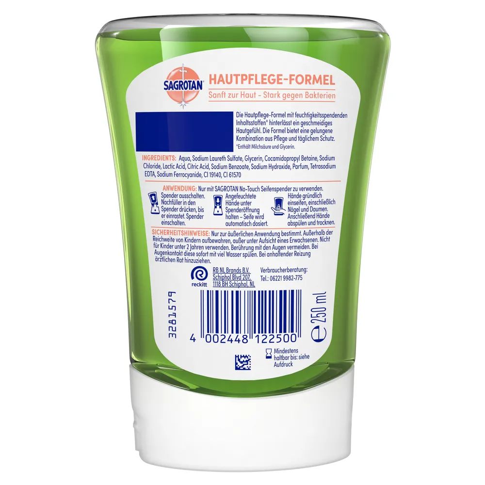 Sagrotan No-Touch Nachfüller Blühende Apfelwiese Duft 250ml