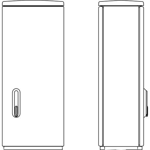 Elsta Mosdorfer KVS F3/1 1080/320 - LEER / ELSTA 0580.1