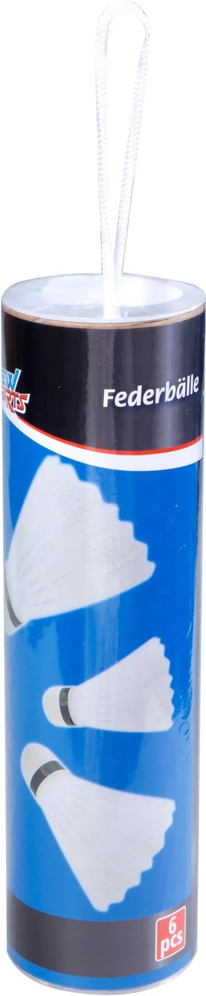 VEDES Großhandel GmbH - Ware NSP Federbälle Profi, 6 Stück