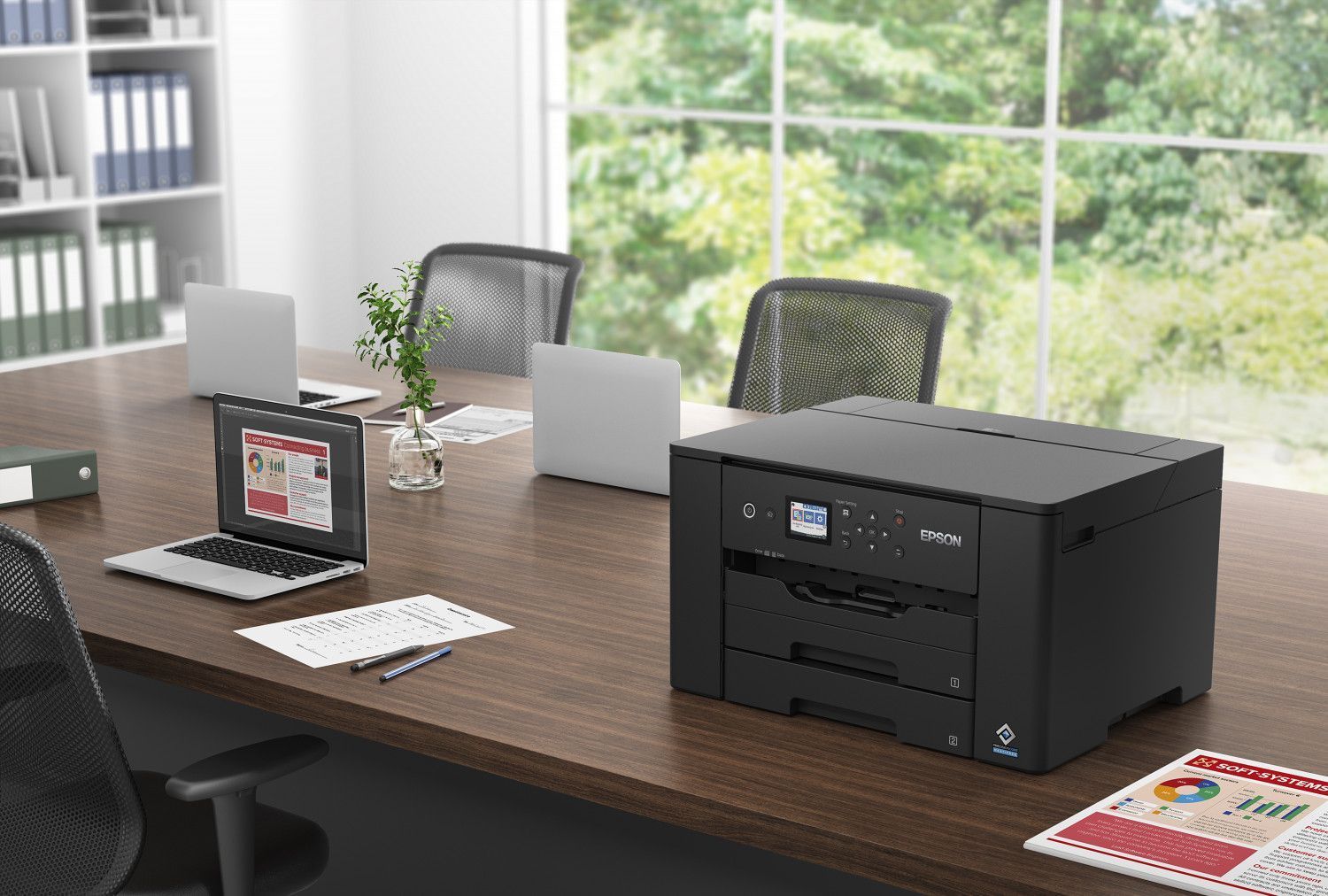 Epson WorkForce WF-7310DTW - Drucker - Farbe - Duplex - Tintenstrahl - A3 - 4.800 x 2.400 dpi - bis 