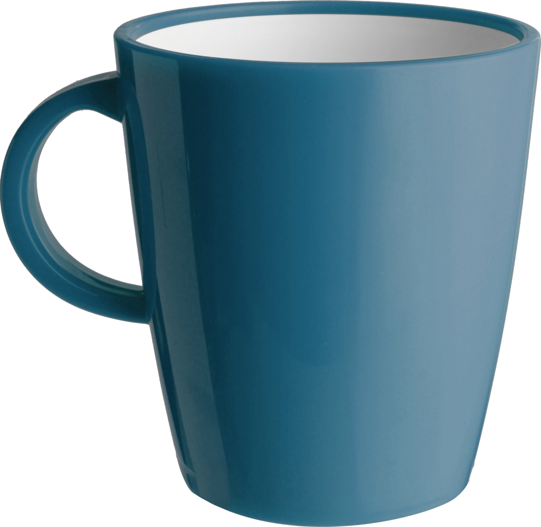 Brunner Henkelbecher blau