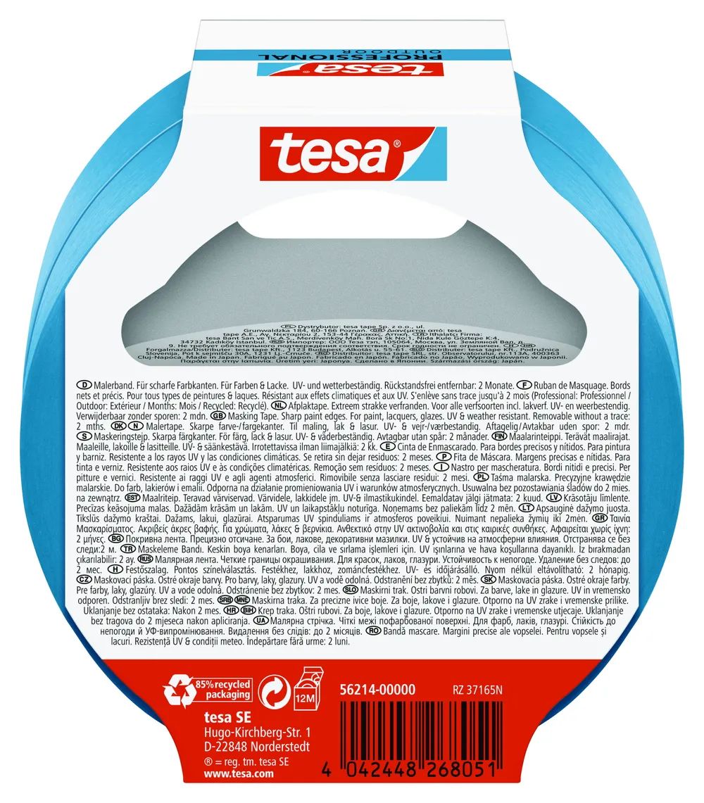tesa® Abdeckband Outdoor 2er-Pack, je 25m x 25mm