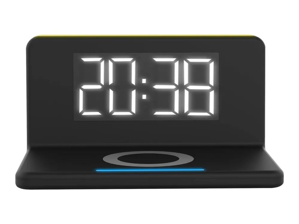 TerraTec ChargeAir clock! - Induktive Ladematte - 10 Watt (USB)