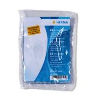 HERMA Ausweishüllen 10er Pack für Kreditkarte - Scheckkarte - 58 x 87 mm - Polypropylen (PP) - Transparent - 58 mm - 87 mm