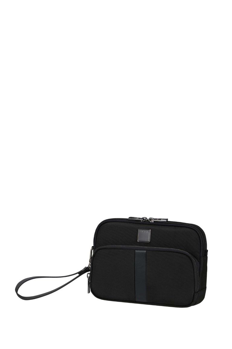 SAMSONITE SACKSQUARE TRAVEL CLUTCH, black