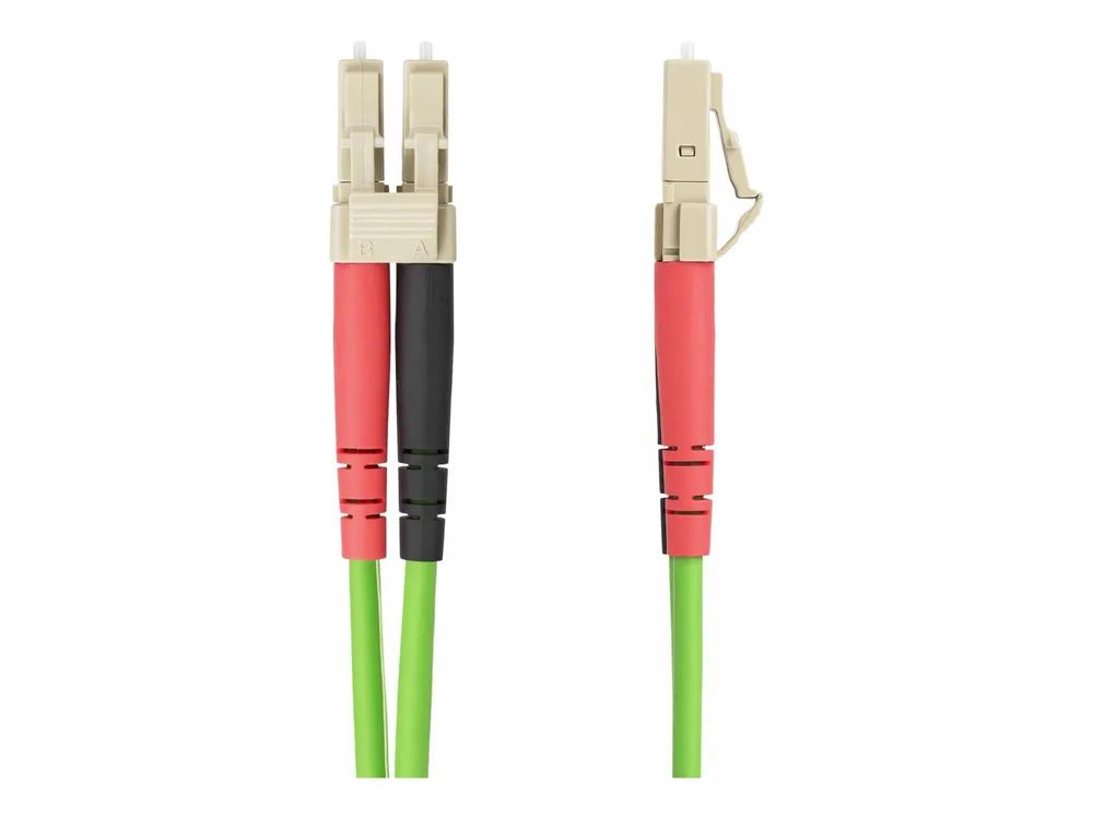 StarTech.com 1m LC zu LC (UPC) OM5 Multimode Glasfaserkabel, LSZH LWL - Patch-Kabel - LC/UPC Multi-Modus (M)