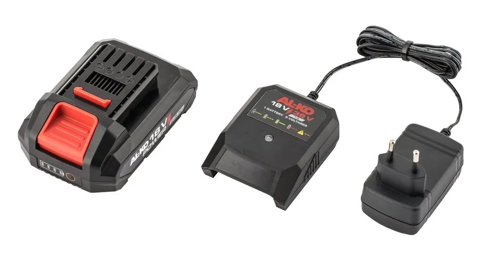 AL-KO Akku Starter Set 18V (1 Akku 2,5 Ah und 1 Ladegerät C40.6Li)