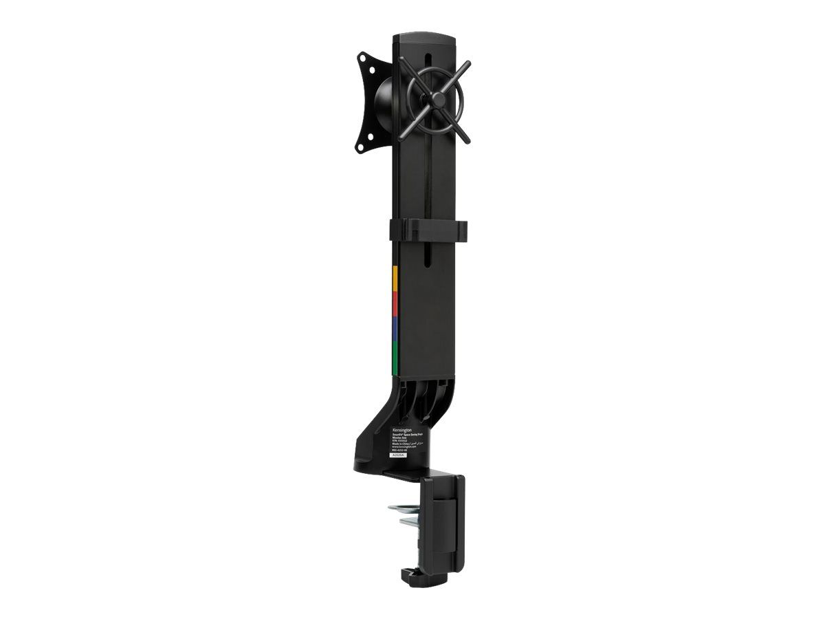 Kensington SmartFit Space-Saving Single Monitor Arm - Befestigungskit - neig- und schwenkbar - für Monitor - Schwarz - Bildschirmgröße: bis zu 81,3 cm (bis zu 32 Zoll)