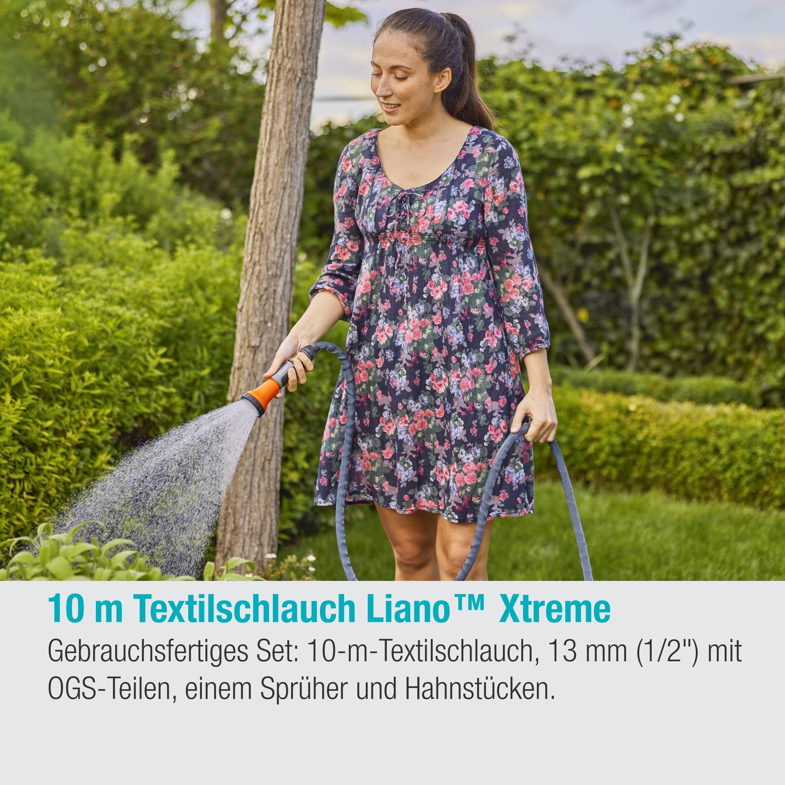Gardena Liano™ Xtreme 1/2", 10 m Set