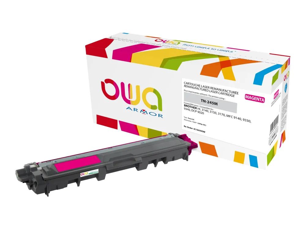 Armor OWA - Magenta - kompatibel - wiederaufbereitet - Tonerpatrone (Alternative zu: Brother TN245M)
