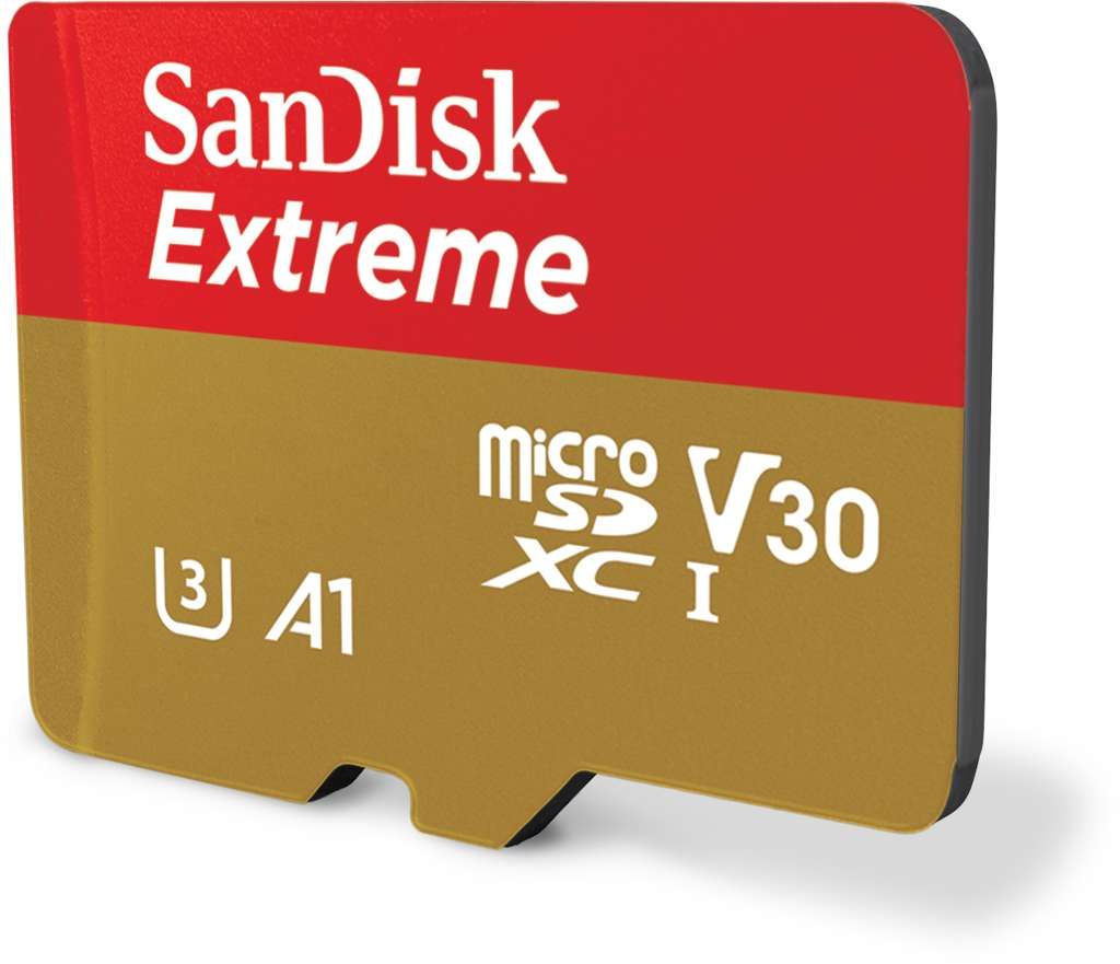 SanDisk Extreme - Flash-Speicherkarte (microSDHC/SD-Adapter inbegriffen)