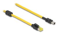 Delock Kabel RJ45 Stecker Cat.6 zu Mini I/O D-Form Typ 2 - Kabel - Netzwerk