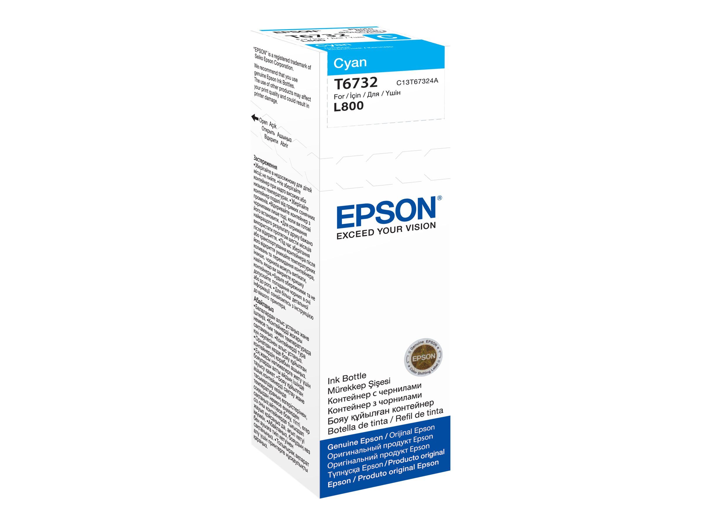 Epson T6732 - 70 ml - Cyan - Original - Nachfülltinte