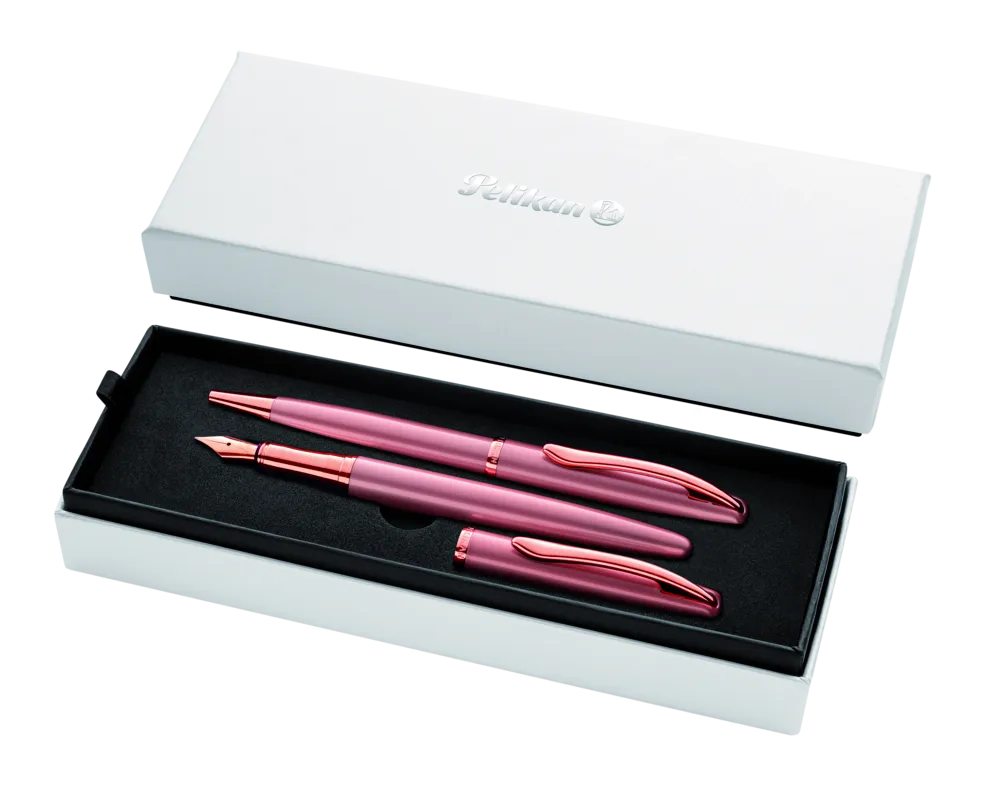 Pelikan Füllhalter & Kugelschreiber Jazz® Noble Elegance im Set, Rose