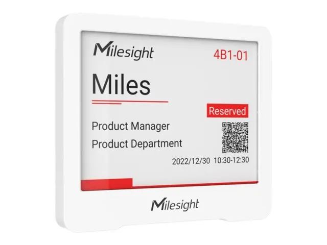 Milesight IoT Milesight DS3604 - Display module - IoT, E-ink