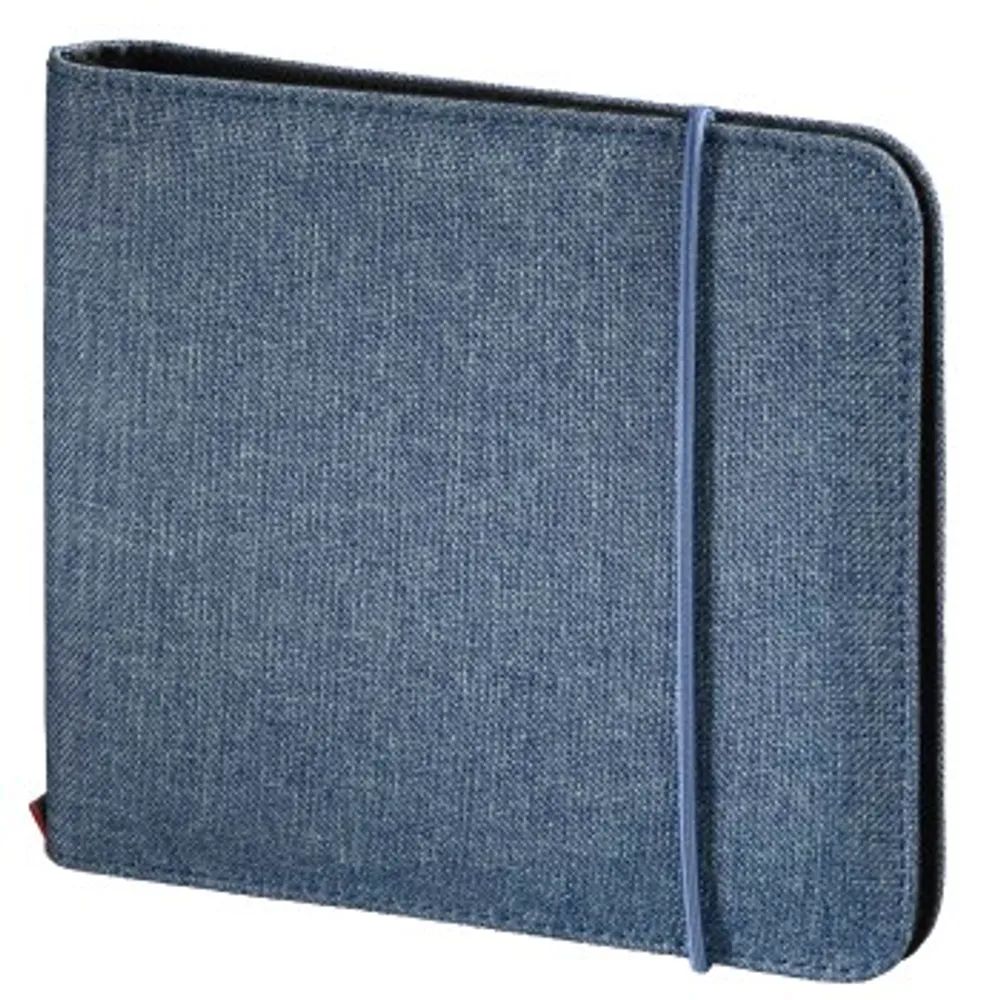Hama CD-/DVD-/Blu-ray-Tasche "Up to Fashion" 24, Blau
