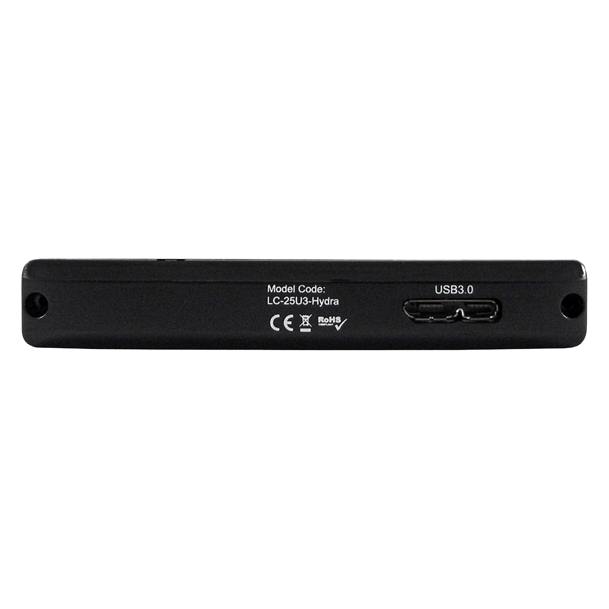 LC-Power LC-25U3-Hydra - Speichergehäuse - 2.5" (6.4 cm)