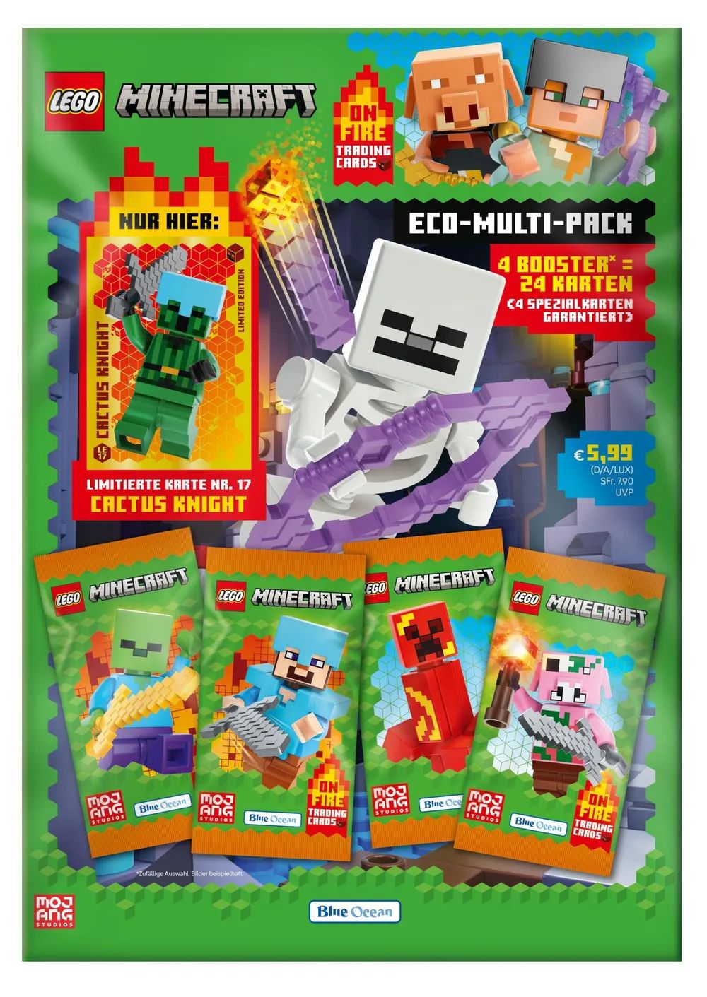 Blue Ocean Entertainment AG LEGO Minecraft TCC 3 - Multipack