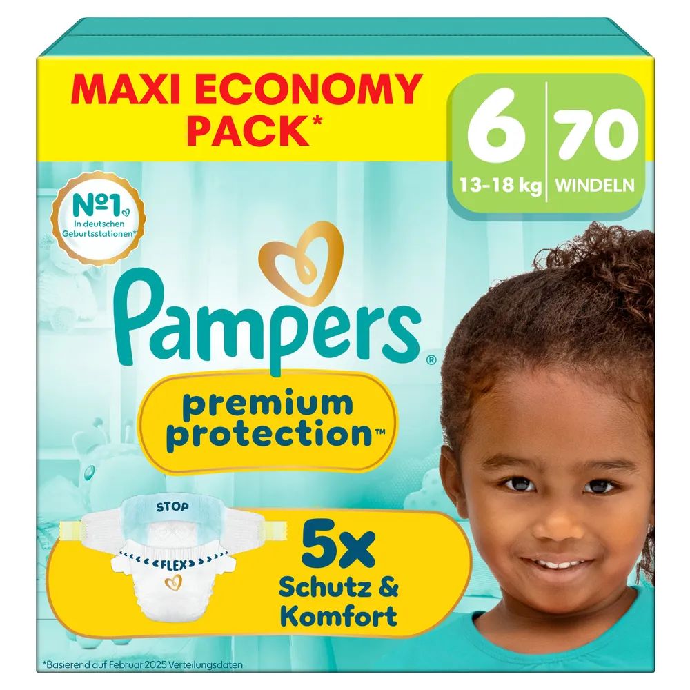 Pampers Premium Protection Gr.6 Extra Large 13-18kg Maxi 
