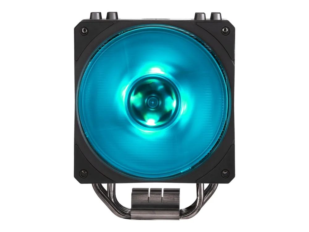 Cooler Master Hyper 212 RGB - Black Edition - Prozessor-Luftkühler - (für: LGA2066, LGA2011-3, LGA2011, LGA1700, LGA1200, LGA1151, LGA1150, LGA1155, LGA1156, LGA1366, AM4, AM3+, AM3, AM2+, AM2, FM2+, FM2, FM1)