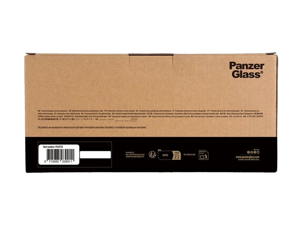 PanzerGlass Bildschirmschutz für Handy - ultraweite Passform für Fastfit-Installationsmaschine