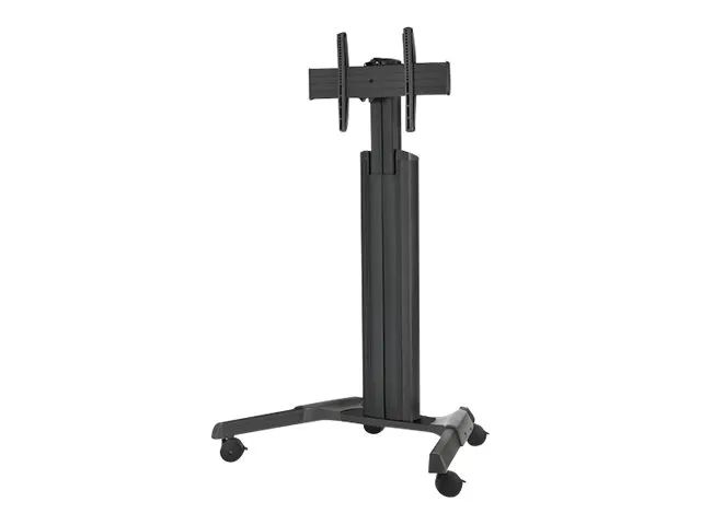 Chief Fusion Medium Height Adjustable Mobile TV Cart - For Displays 32-65" - Black - Wagen - für LCD-Display - Schwarz - Bildschirmgröße: 81.3-165.1 cm (32"-65")