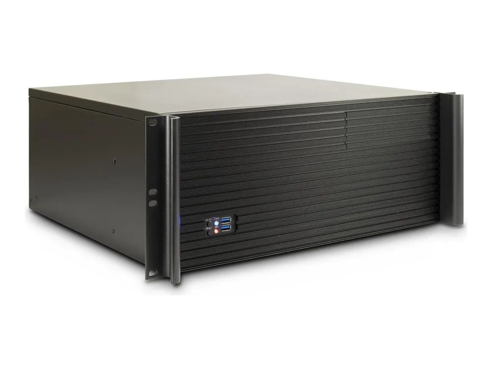 Inter-Tech IPC 4U-K-439L - Rack-Montage - E-ATX - keine Spannungsversorgung (ATX / PS/2)