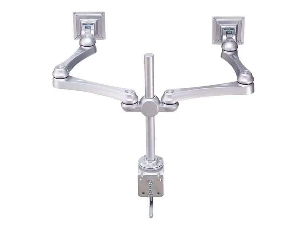 Neomounts FPMA-D930D - Befestigungskit - Voll beweglich - für 2 LCD-Displays - Silber - Bildschirmgröße: 25.4-76.2 cm (10"-30")
