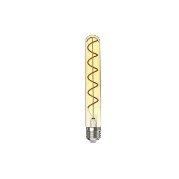 Hama LED-Filamentlampe, E27, Stab T225, amber, klar, extra Warmweiß, dimmbar