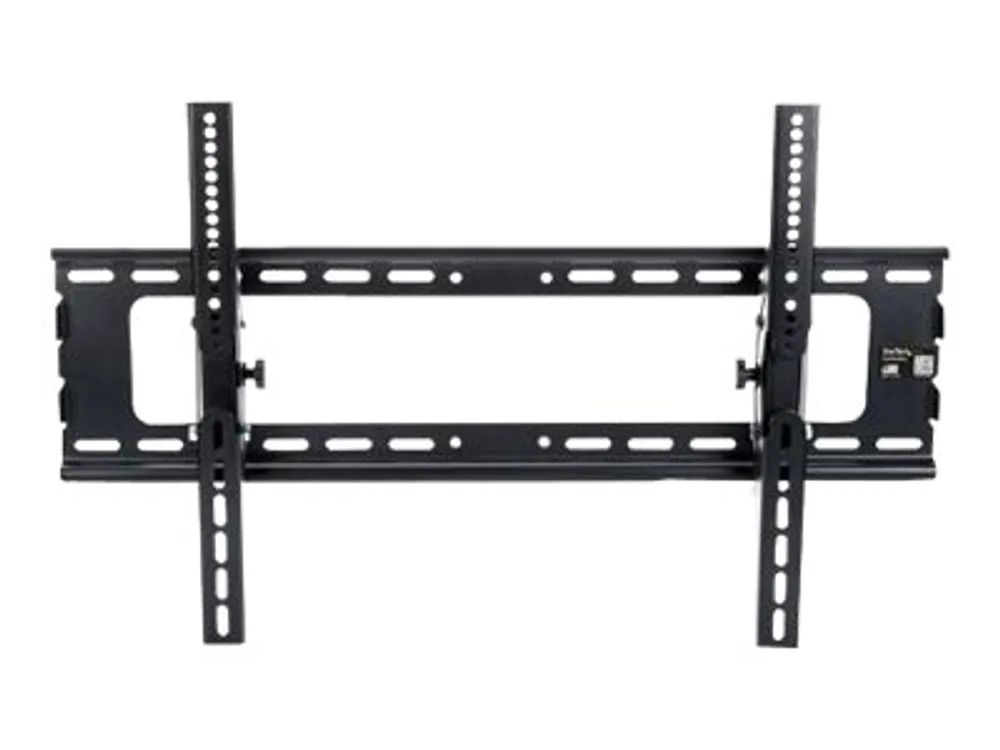 StarTech.com Flachbildfernseher Wandhalterung - für 32" bis 75" LCD, LED oder Plasma Fernseher - Kippbare Halterung für VESA konforme TV's - Befestigungskit (Wandplatte, 2 Montagehalterungen)