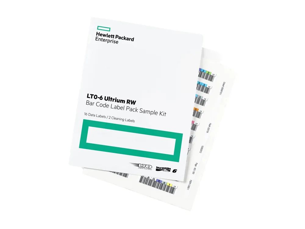HPE Ultrium 6 RW Bar Code Label Pack - Strichcodeetiketten