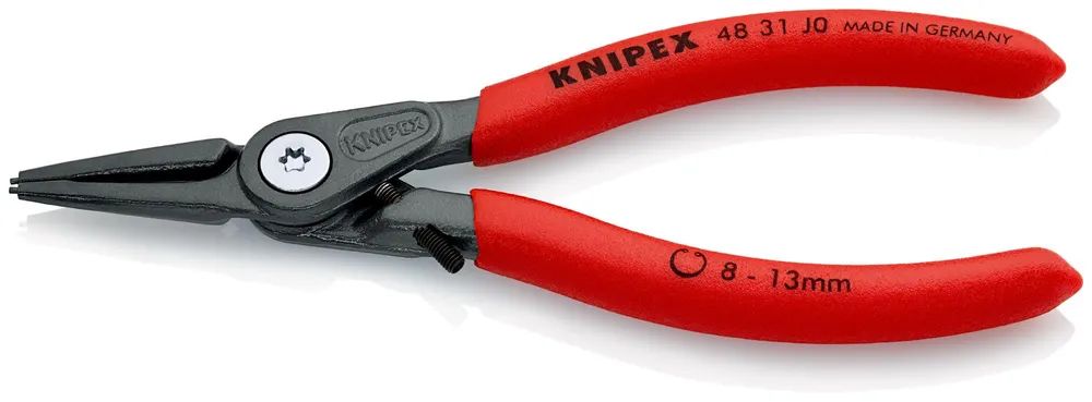 KNIPEX Präzisions-Sicherungsringzange für Innenringe in Bohrungen mit Überdehnungsschutz 140 mm