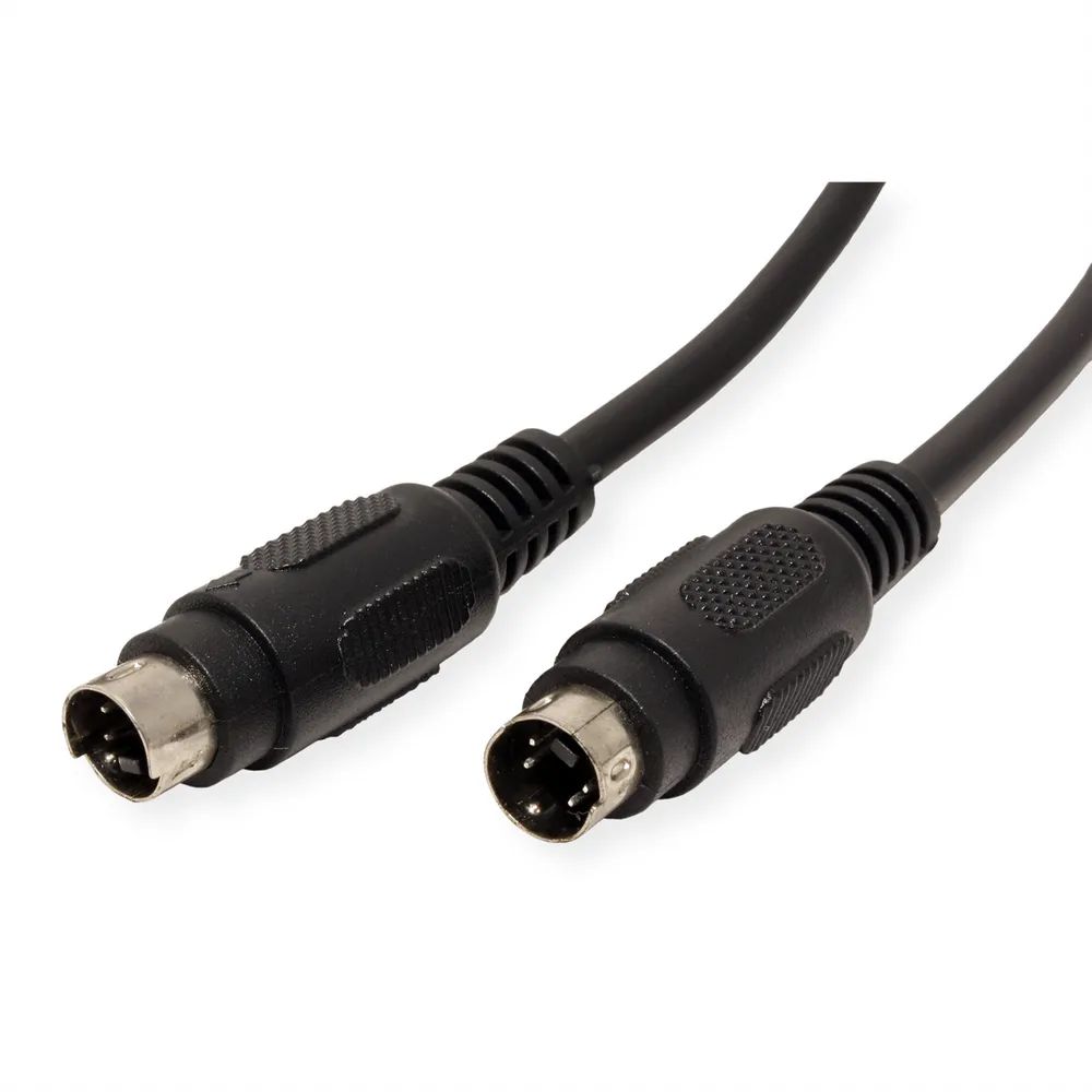 VALUE S-Video Kabel, schwarz, 3 m