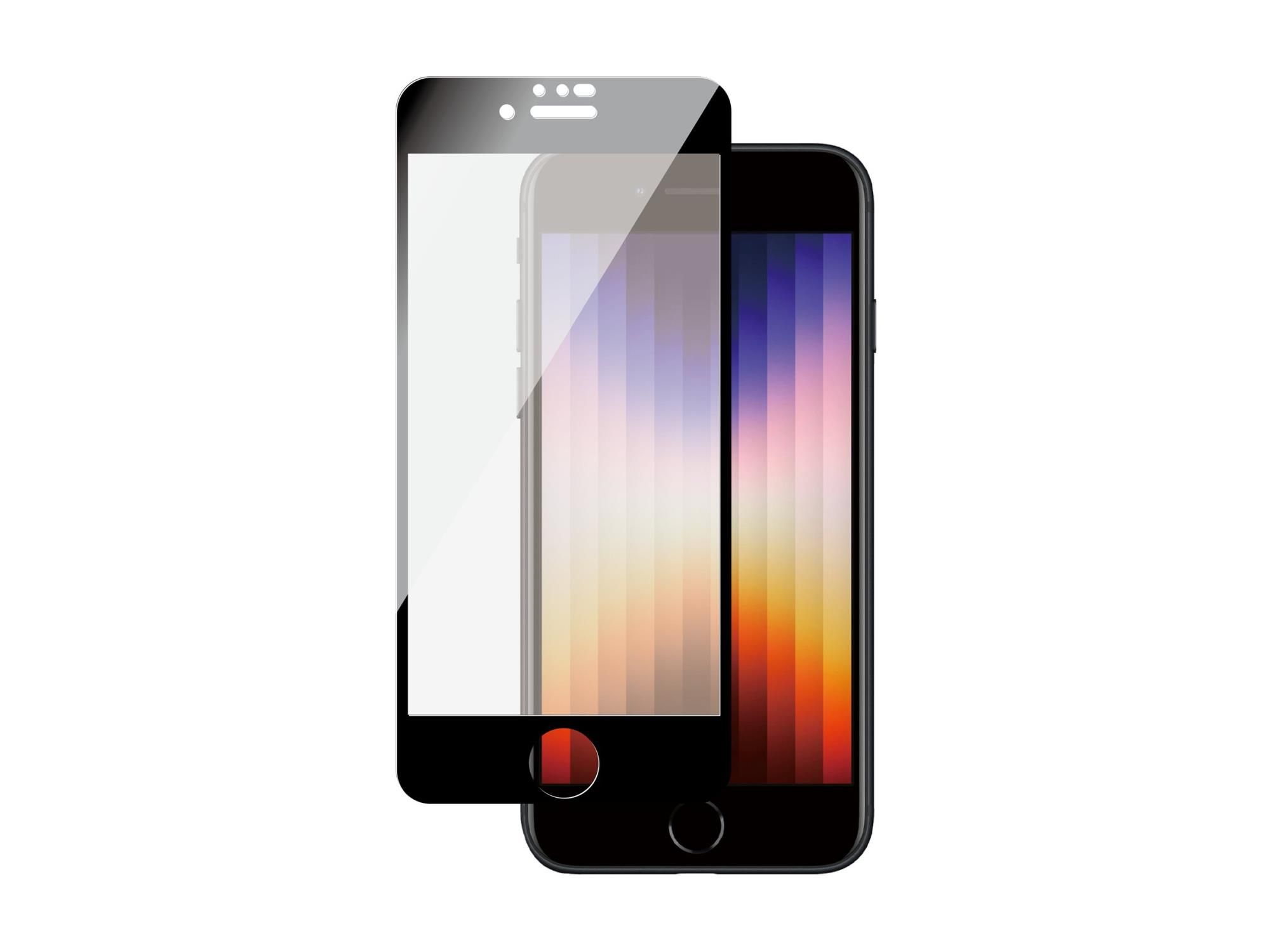 PanzerGlass SAFE. by PanzerGlass - Bildschirmschutz für Handy - Glas - Rahmenfarbe schwarz - für Apple iPhone 6, 6s, 7, 8 (4.7 Zoll)