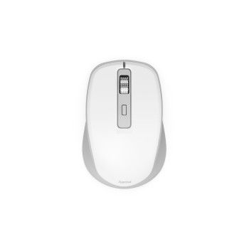 Hama Multi-Device-Maus "WM-450", kabellos, Funk/Bluetooth®, 7 Tasten, Weiß