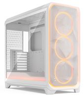Fractal Design Meshify 3 XL Ambience Pro RGB Clear Tint White - Gehäuse - ATX