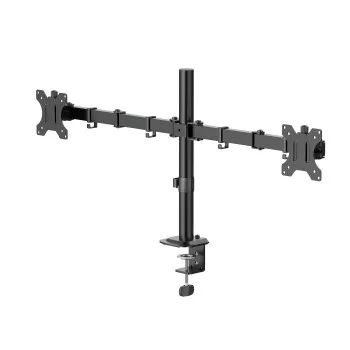 Hama Monitorhalterung, 2 Monitore, höhenverstellbar, schwenk-/neigbar, 13" - 35"