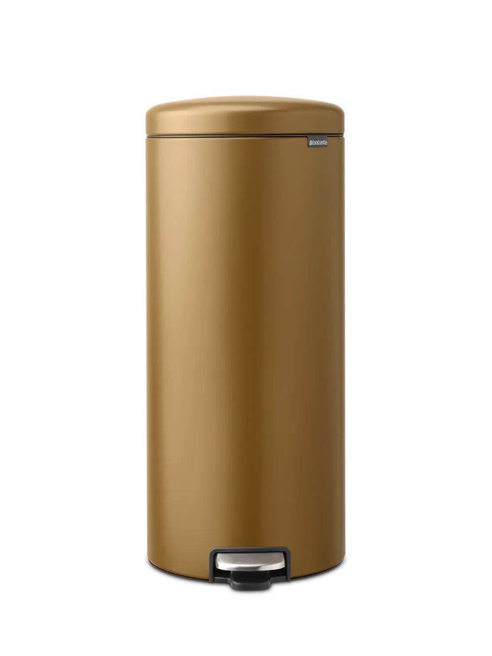 Brabantia NewIcon Treteimer, 30 L - Warm Brass