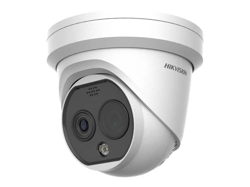 Hikvision HeatPro Series DS-2TD1228T-3/QA - Thermisch / Netzwerk-Überwachungskamera - Drehplattform - Farbe (Tag&Nacht)