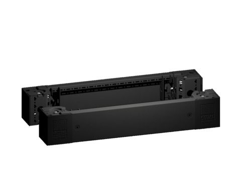 RITTAL Sockel-Eckstück mit Sockel-Blende, Höhe 100 mm, Breite: 600mm (1PAK = 2 ST)