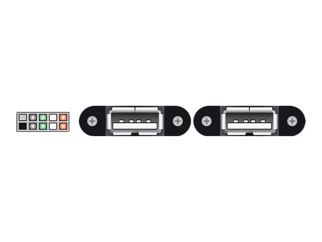 Delock USB-Kabel intern auf extern - 10-poliger USB-Header (W)