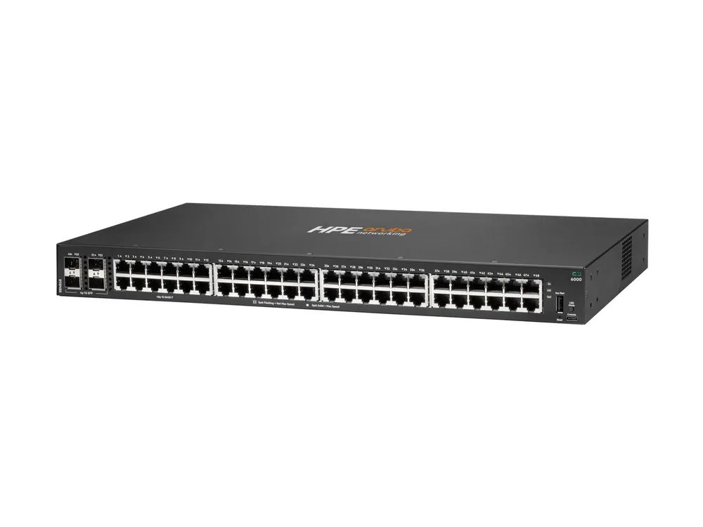HPE Networking CX 6000 48p 10M/100M/1G 4p SFP 1G Switch EU en