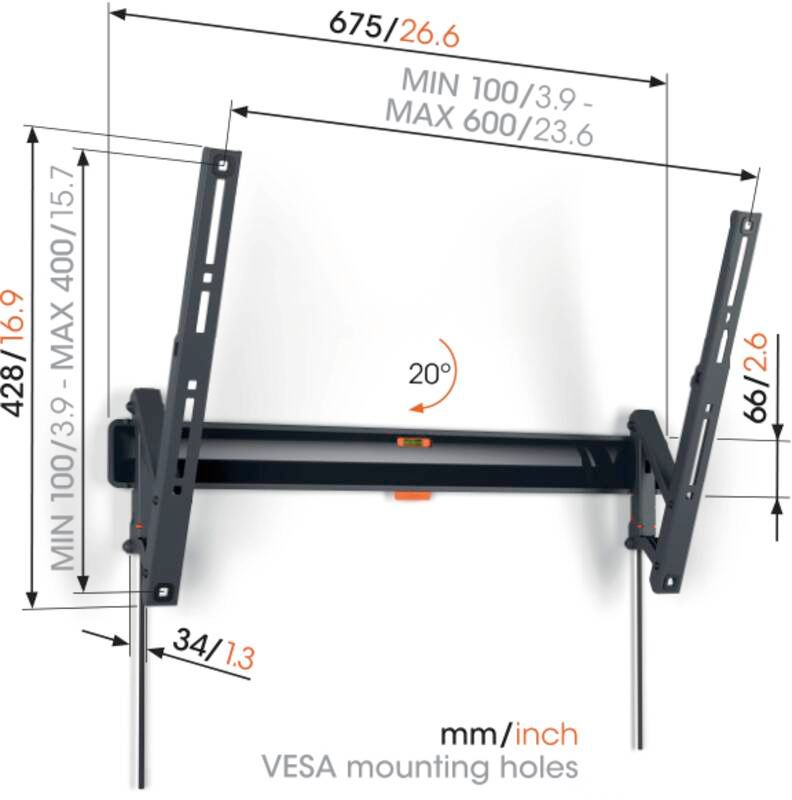 Vogel`s Wandhalterung TVM 3615